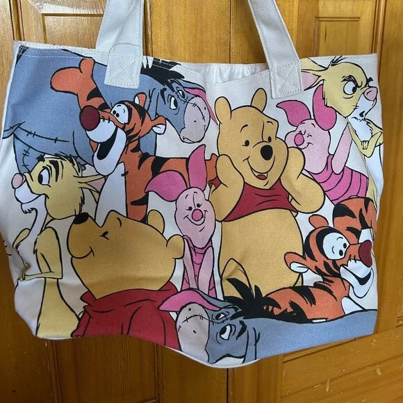 Disney Store Winnie the Pooh & Friends Tote - Picture 1 of 2
